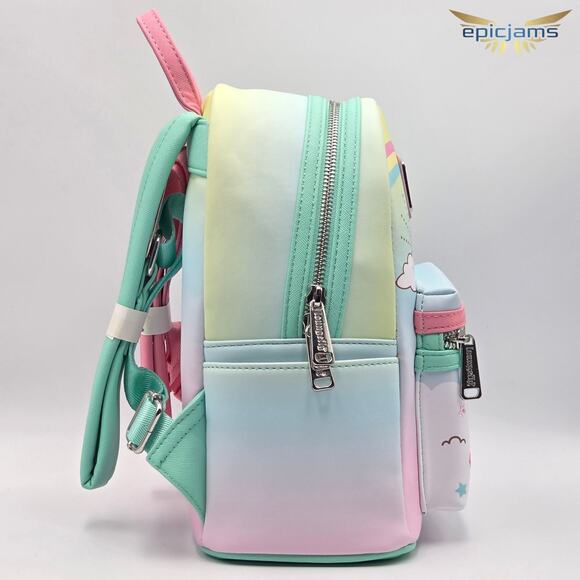 Loungefly Sanrio Little Twin Stars Rainbow Mini Backpack Exclusive New
